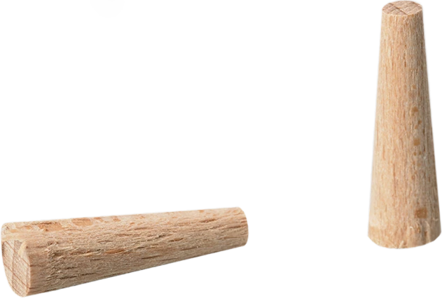 Chevilles coniques bois