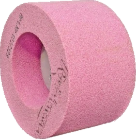 Mola rosa Ø250 x 150 mm con mozzo