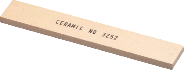 White aluminium oxide stone file 20 x 6 x 120 mm