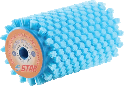 Brosse rotative nylon dure 100mm UNIVERSELLE