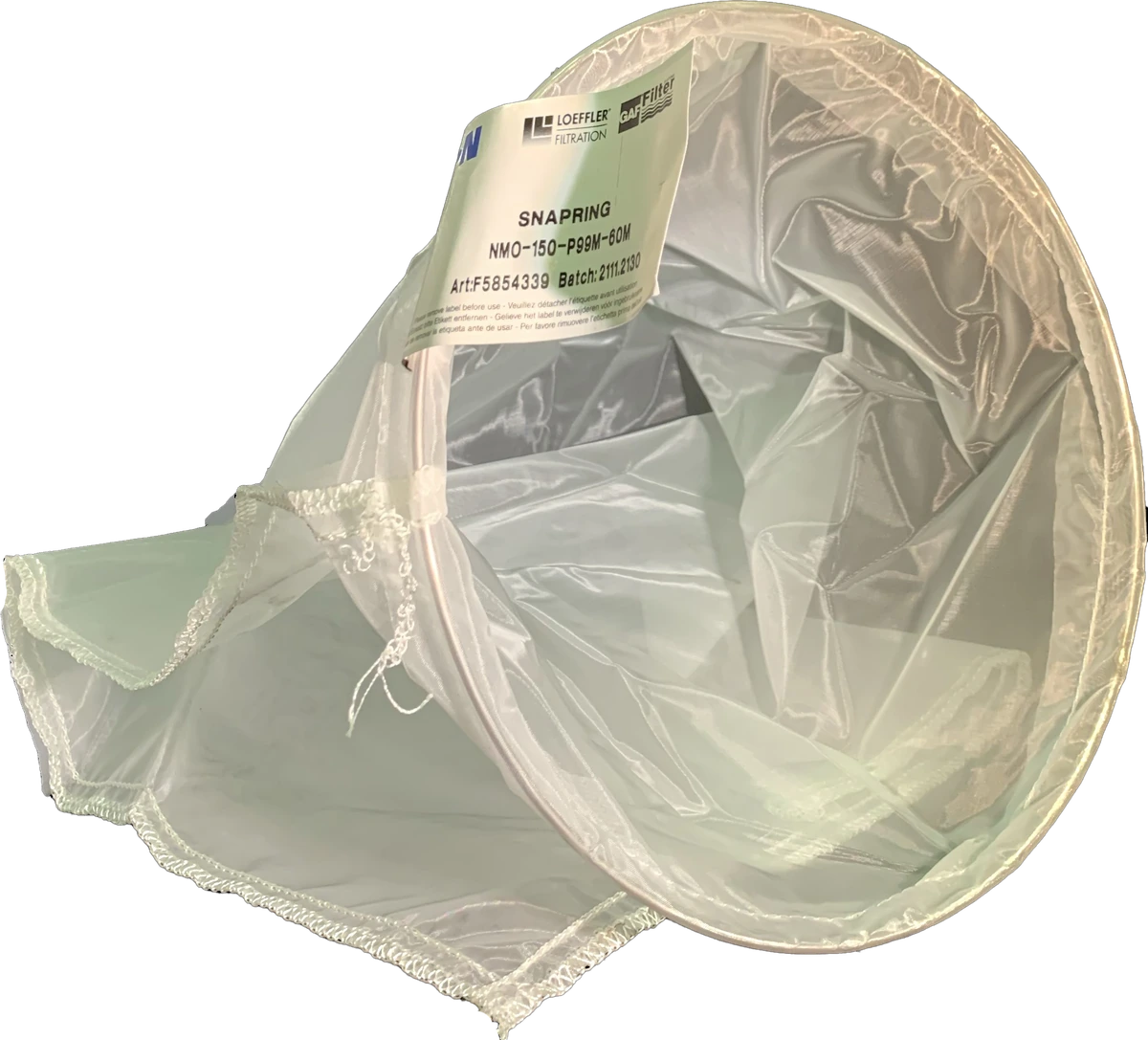 300 micron filter bag for Wintersteiger machines