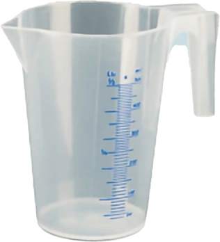 Messbecher mit Skala 2 Liter