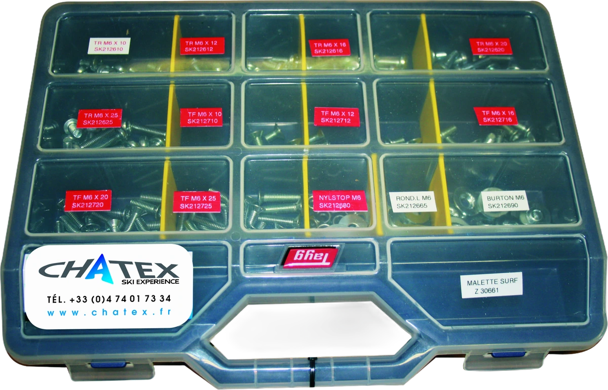 Valigetta viteria snowboard