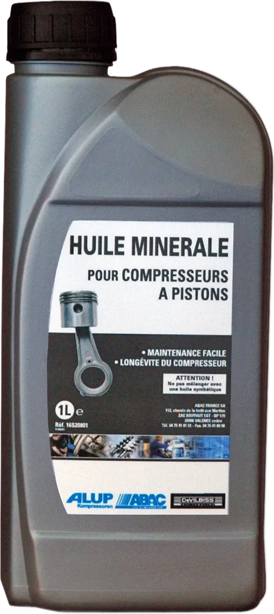 HUILE POUR COMPRESSEUR 1 Litre